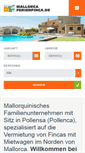 Mobile Screenshot of mallorcaferienfinca.de